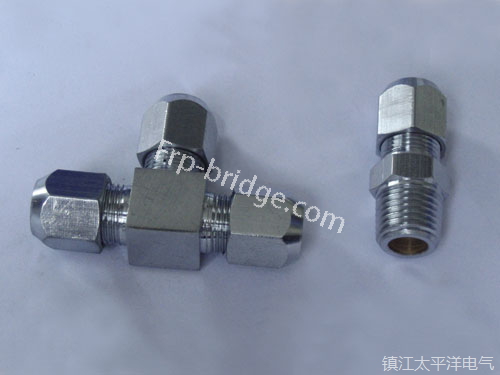 卡套(tao)式氣動(dong)管路接(jie)頭