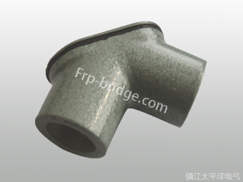 鋁合(he)金後蓋(gai)彎通穿(chuan)線盒